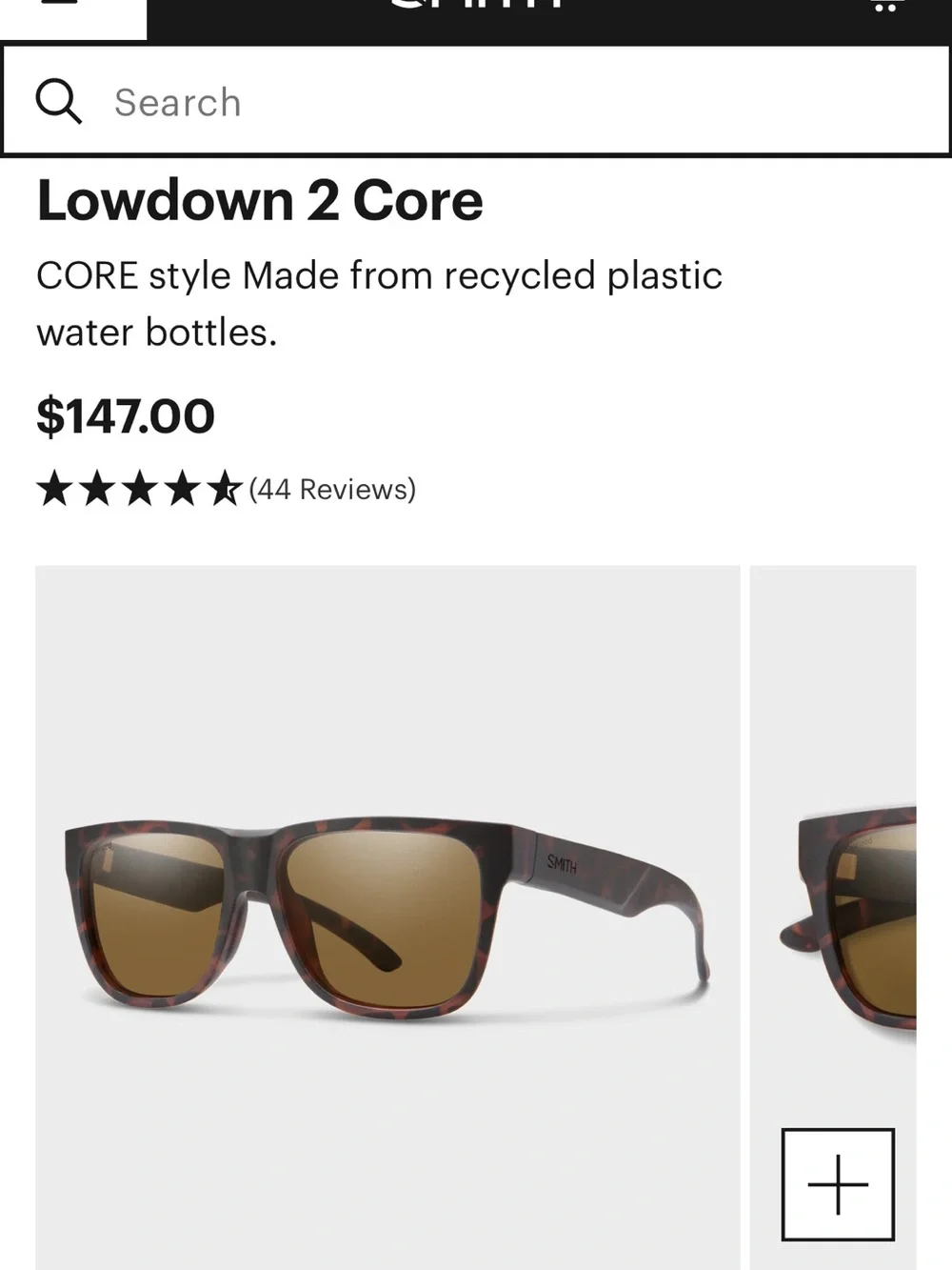 Smith Carbonic Sunglasses tortoise shell – Like New
